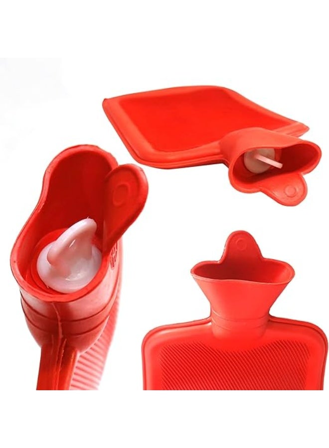 زجاجة الماء الساخنة المطاطية - ألوان متنوعة لراحة تدوم طويلاً - Image 3